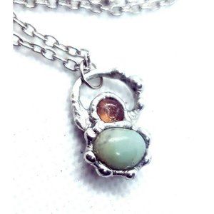 Crystal necklace cosplay themed